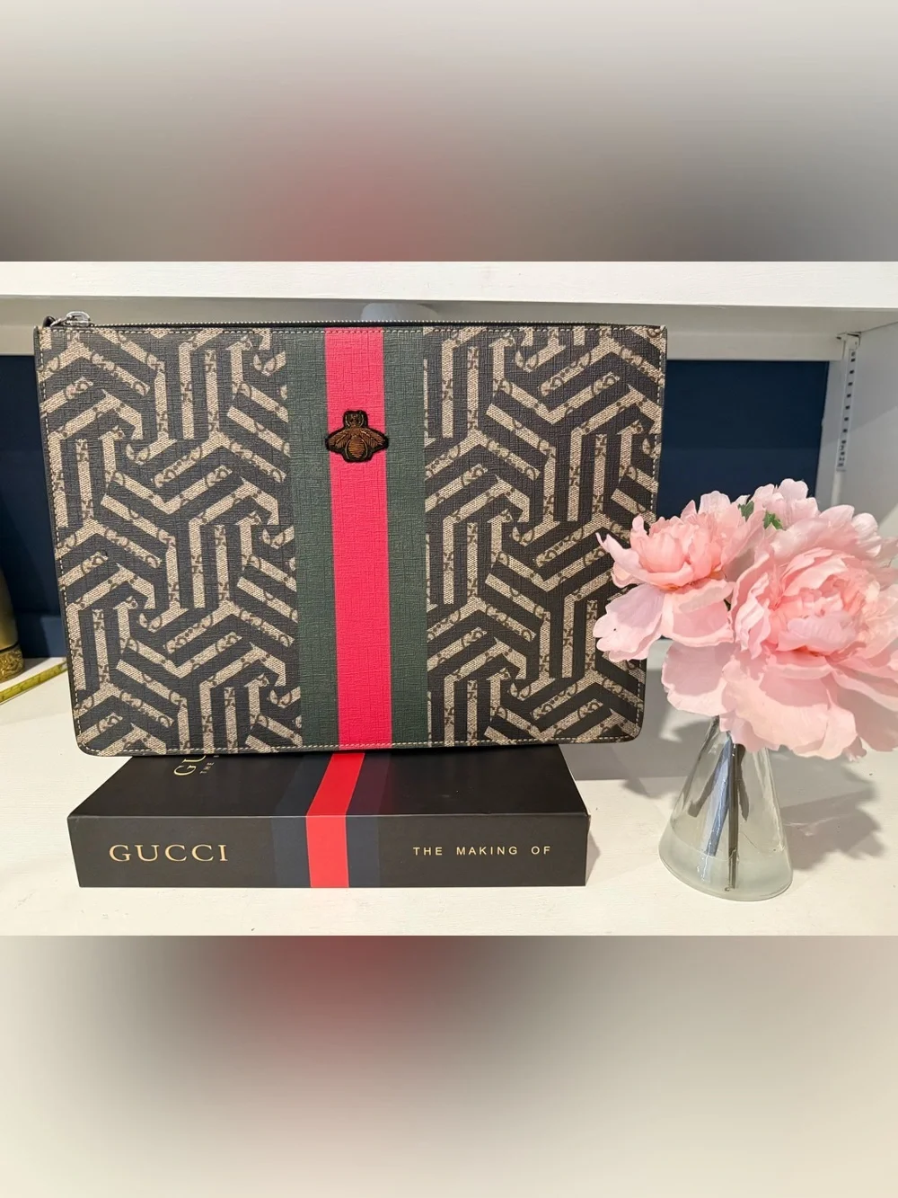 Gucci GG Bee Messenger Bag Unisex